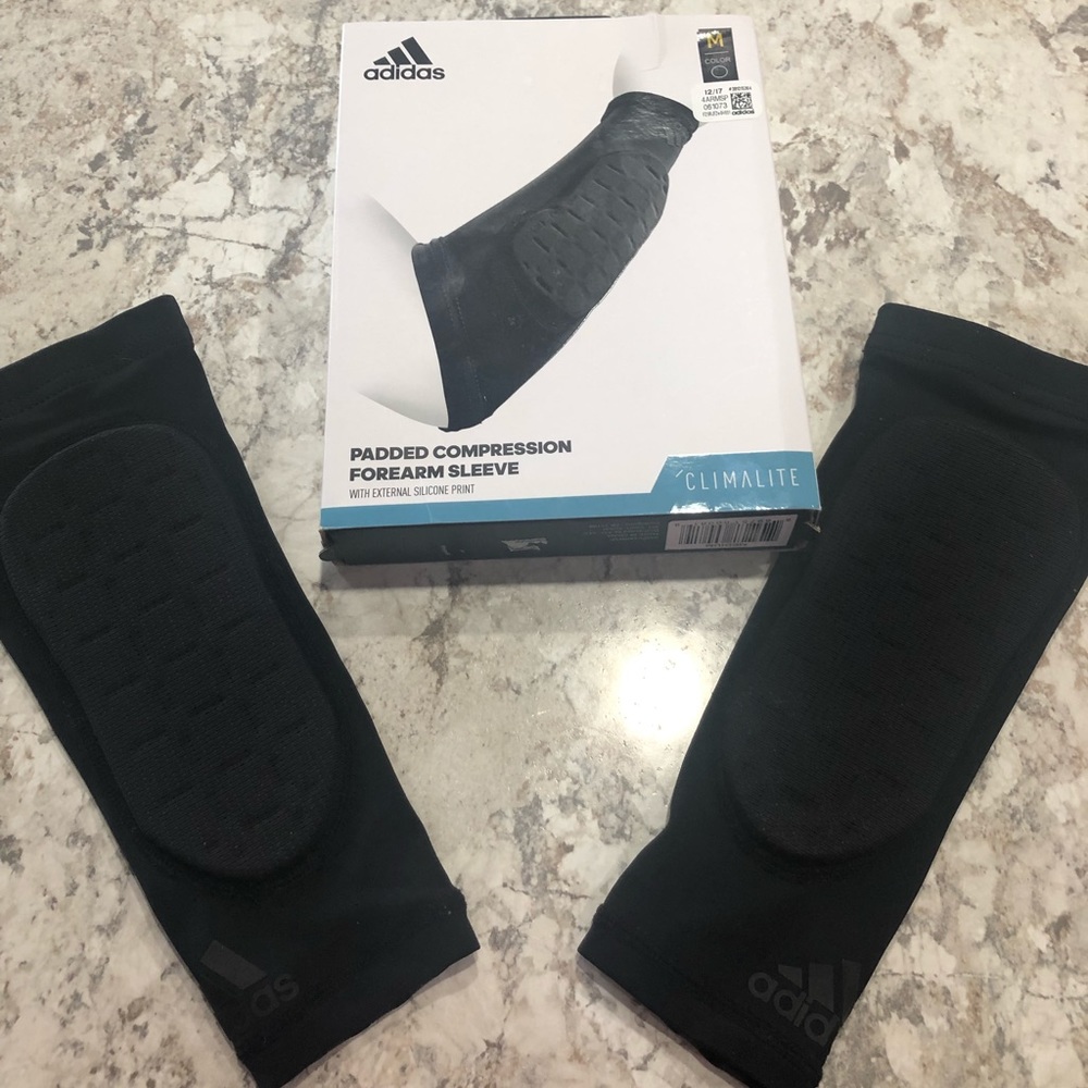 Adidas padded compression forearm sleeve!